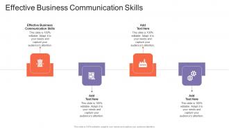 Effective Business Communication Skills In Powerpoint And Google Slides Cpb