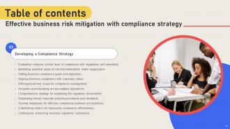 Effective Business Risk Mitigation With Compliance Strategy CD V Aesthatic Pre-designed