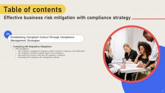 Effective Business Risk Mitigation With Compliance Strategy CD V Attractive