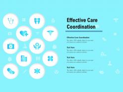 Effective care coordination ppt powerpoint presentation slides layout ideas