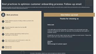 Effective Churn Management Strategies For B2B Best Practices To Optimize Customer Onboarding
