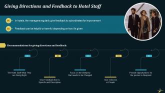 Effective Communication For Quality Service In Hospitality Industry Training Ppt Good Pre-designed