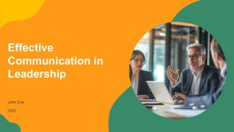 Effective Communication In Leadership PPT Slides AT
