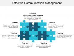 Effective communication management ppt powerpoint presentation file master slide cpb