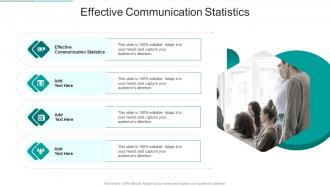 Effective Communication Statistics In Powerpoint And Google Slides Cpb