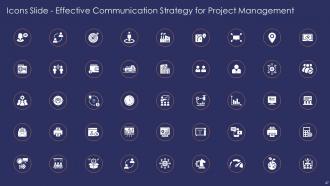 Effective communication strategy for project management powerpoint presentation slides