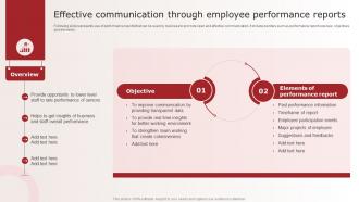 Effective Communication Through Employee Optimizing Upward Communication Techniques