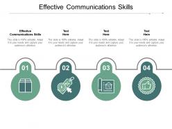 Effective communications skills ppt powerpoint presentation portfolio elements cpb