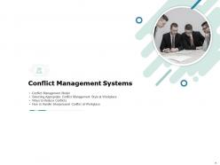 Effective Conflict Management At Workplace Powerpoint Presentation Slides