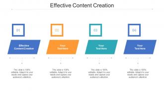 Effective content creation ppt powerpoint presentation layouts diagrams cpb
