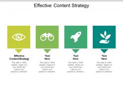 Effective content strategy ppt powerpoint presentation summary designs cpb