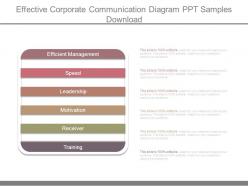 Effective Corporate Communication Diagram Ppt Samples Download