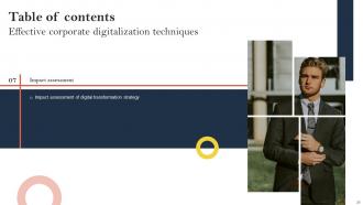 Effective Corporate Digitalization Techniques Powerpoint Presentation Slides Template Image