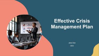 Effective Crisis Management Plan PPT Structure AT