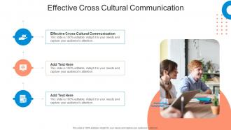 Effective Cross Cultural Communication In Powerpoint And Google Slides Cpb