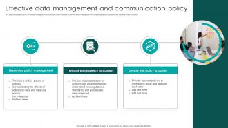 Effective Data Management And Communication Policy