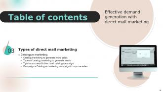 Effective Demand Generation With Direct Mail Marketing Powerpoint Presentation Slides Downloadable Images