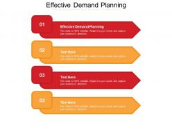Effective demand planning ppt powerpoint presentation summary gridlines cpb