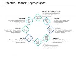 Effective deposit segmentation ppt powerpoint presentation file guidelines cpb