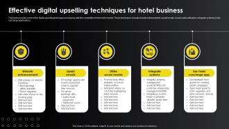 Effective Digital Upselling Techniques For Hotel Business