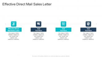Effective Direct Mail Sales Letter In Powerpoint And Google Slides Cpb