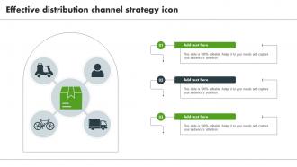 Effective Distribution Channel Strategy Icon