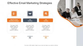 Effective Email Marketing Strategies In Powerpoint And Google Slides Cpb