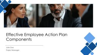 Effective Employee Action Plan Components PPT Designs AT