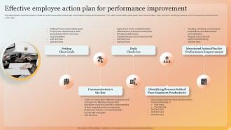 Effective Employee Action Plan For Performance Improvement