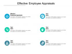 Effective employee appraisals ppt powerpoint presentation styles display cpb