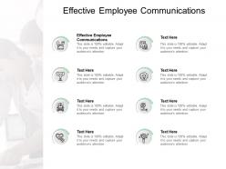 Effective employee communications ppt powerpoint presentation show outline cpb