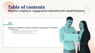 Effective Employee Engagement Initiatives For Small Business Complete Deck Professional Pre-designed