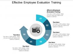 Effective employee evaluation training ppt powerpoint presentation slides example cpb