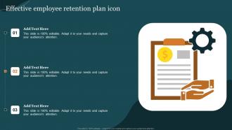 Effective Employee Retention Plan Icon