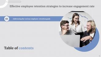Effective Employee Retention Strategies To Increase Engagement Rate Powerpoint Presentation Slides Professional Customizable