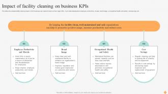 Effective Facility Management Impact Of Facility Cleaning On Business Kpis