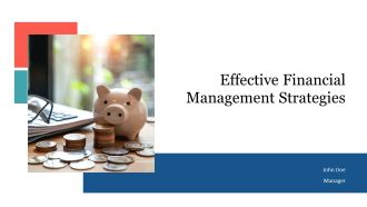Effective Financial Management Strategies PPT Information AT