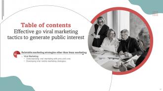 Effective Go Viral Marketing Tactics To Generate Public Interest Powerpoint Presentation Slides MKT CD V Appealing Images