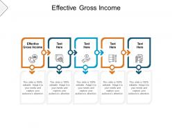 Effective gross income ppt powerpoint presentation summary picture cpb