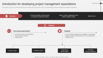 Effective Guide To Ensure Stakeholder Introduction For Developing Project Management Expectations