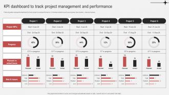 Effective Guide To Ensure Stakeholder KPI Dashboard To Track Project Management And Performance