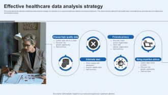 Effective Healthcare Data Analysis Strategy