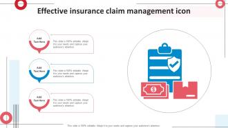 Effective Insurance Claim Management Icon