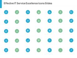Effective it service excellence icons slides ppt powerpoint presentation portfolio image