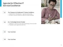Effective it service excellence powerpoint presentation slides