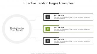 Effective Landing Pages Examples In Powerpoint And Google Slides Cpb