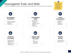 Effective leadership management styles approaches managerial traits and skills ppt designs