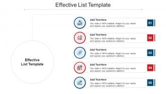Effective List Template In Powerpoint And Google Slides Cpb