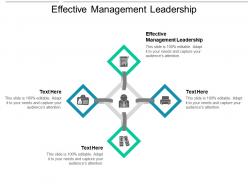 Effective management leadership ppt powerpoint presentation ideas aids cpb