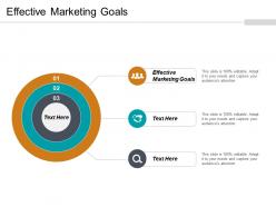 Effective marketing goals ppt powerpoint presentation file example topics cpb